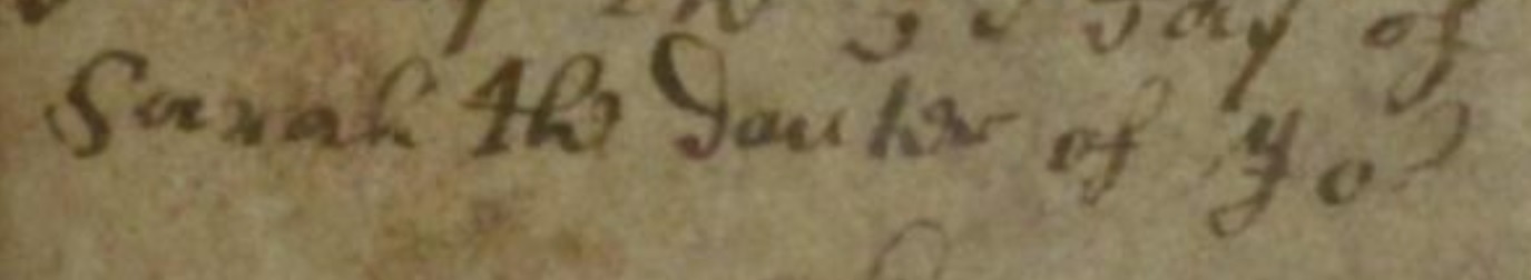 A possible Woodhouse parish record entry for Sarah SOARES?